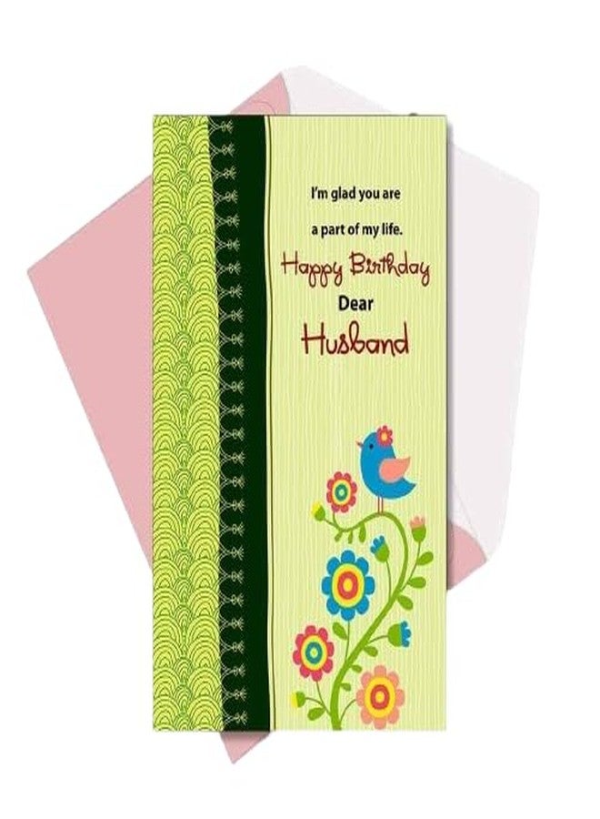 Alwaysgift Happy Birthday Dear Husband Greeting Card For Men's Gift, Birthday Dear Husband Greeting Card For Husband, Birthday Gift For Husband, Husband Birthday Card - Image 1